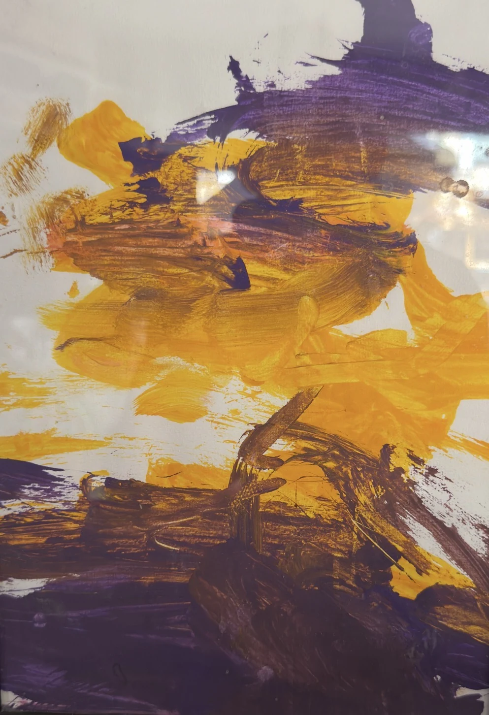 La Tempête Enflammée, peinture originale de Khaleesi