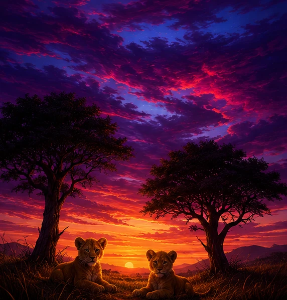 Vision Arkhali inspirée de La Terre des Lions